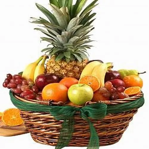 Canasta con fruta - Imagui