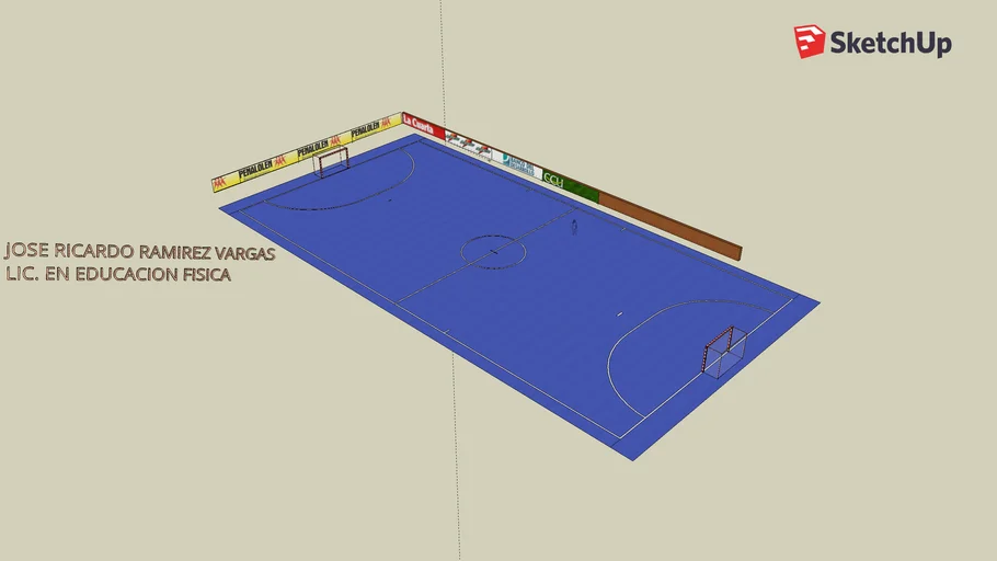cancha de futsal - 3D Warehouse