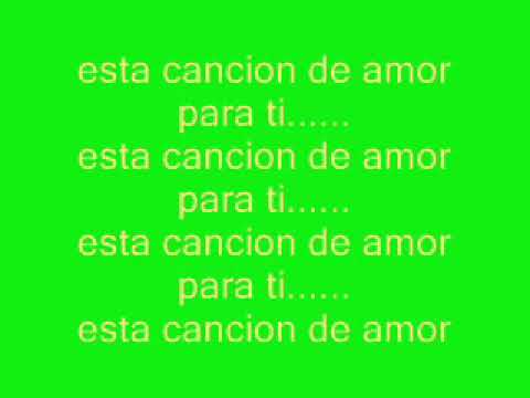 Cancion De Amor' De Don Omar Letra - YouTube