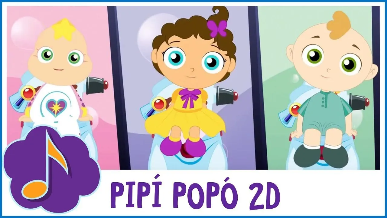CANCIONES PARA NIÑOS | Pipí Popó 2D | CANCIÓN DEL BAÑO | A DEJAR EL PAÑAL - YouTube CANCIONES PARA NIÑOS | Pipí Popó 2D | CANCIÓN DEL BAÑO | A DEJAR EL PAÑAL - YouTube
