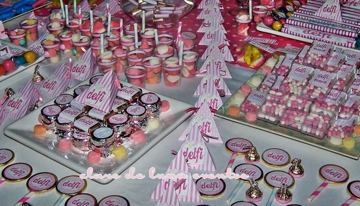 Candy bar para cumpleaños - Imagui
