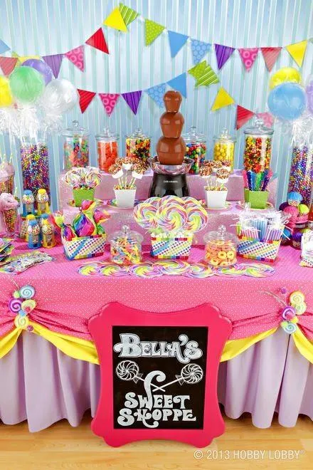 Candy bar o mesas dulces - Paperblog