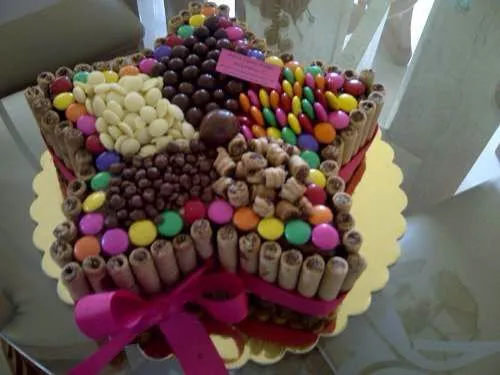 Candy cake - torta decorada con dulces | Cakes | Pinterest