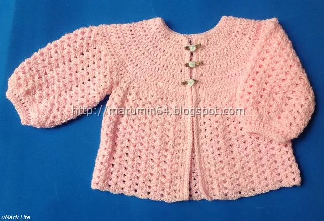 Canesu redondo tejido al crochet patrones - Imagui