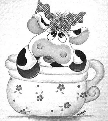 Cantinho da Titi (Moldes e riscos para artesanato): ***Riscos vaca*** Cantinho da Titi (Moldes e riscos para artesanato): ***Riscos vaca***