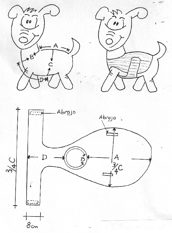 Como hacer una capa para perro - Imagui
