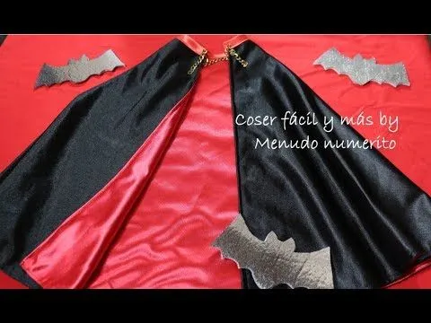 Cómo hacer una capa de vampiro para disfraz de Halloween - YouTube