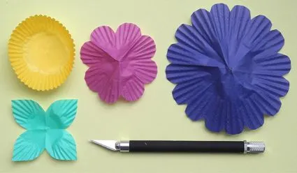 Como hacer capacillos de papel - Imagui