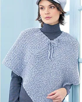 Patrones de ponchos tejidos a crochet - Imagui