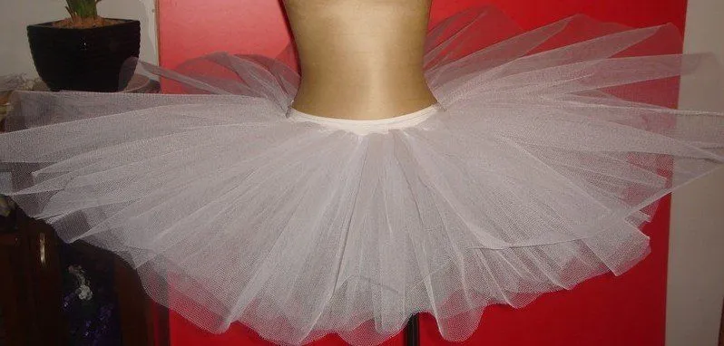 9 capas de tul de ballet camisa de ballet del tutú / vestidos ...