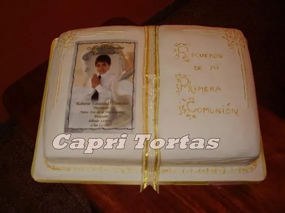 Capri Tortas, Bautismo y comunion - Tortas artesanales, tartas ...