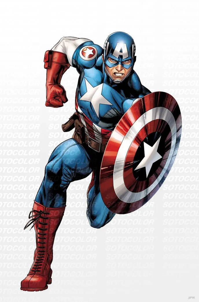 Captain America Cartoon | lol-