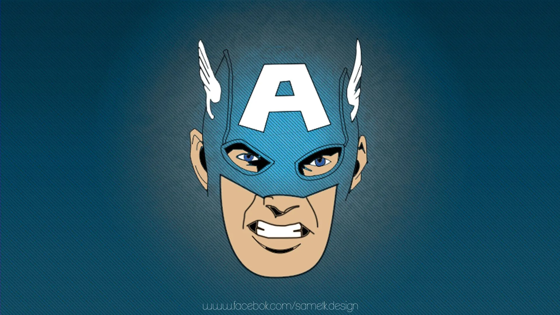 Captain America Wallpaper Cartoon by sametklyc on DeviantArt