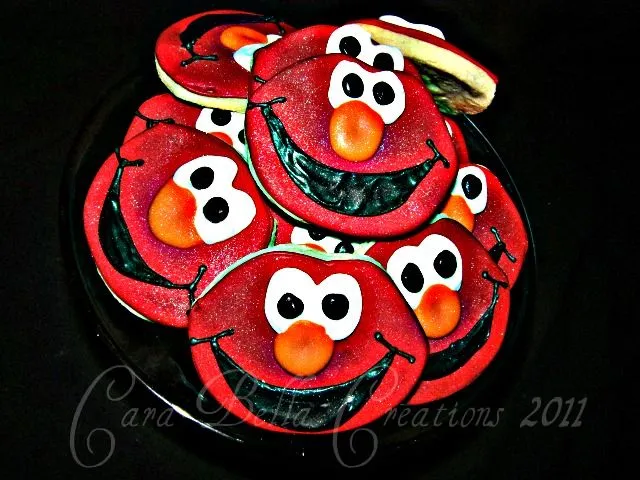 Cara Bella Creations: Happy Birthday 1st Birthday Elmo and Sesame ...