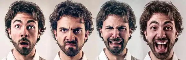 La cara solo expresa cuatro emociones básicas - ABC. La cara solo expresa cuatro emociones básicas - ABC.