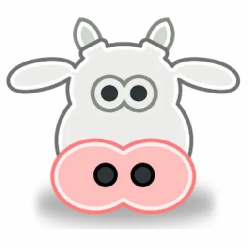 Como dibujar la cara de una vaca - Imagui