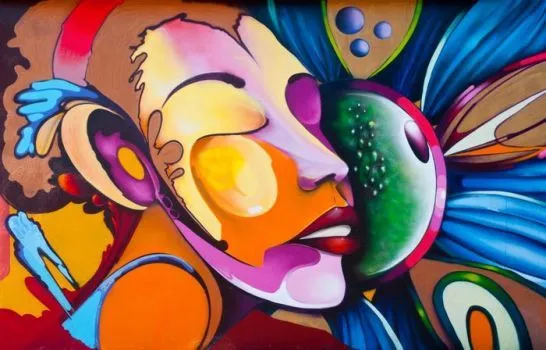 Pinturas abstractas coloridas - Imagui