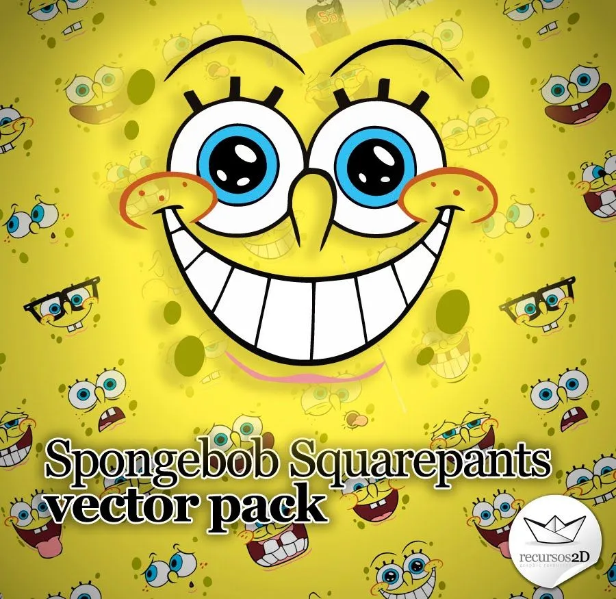 ... Vector Pack Faces (Caras de Bob Esponja en Vector) | Recursos 2D.com ... Vector Pack Faces (Caras de Bob Esponja en Vector) | Recursos 2D.com