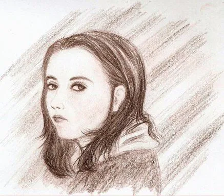 Dibujos a lapiz de chicas tristes - Imagui