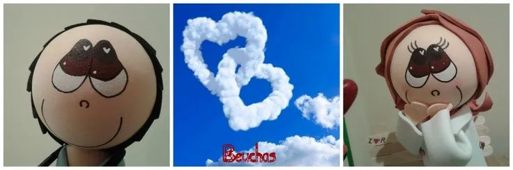 qué caras de enamorados... | Fofuchas | Pinterest qué caras de enamorados... | Fofuchas | Pinterest