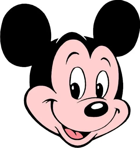 Caritas Mickey Mouse para colorear - Imagui