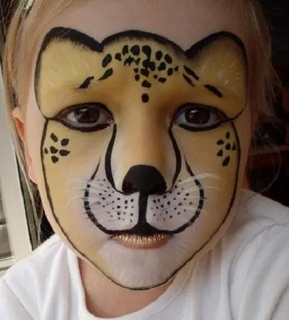 Imagenes de cara pintada de tigre - Imagui