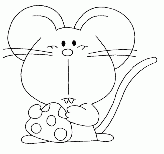 Caras de ratones para colorear - Imagui