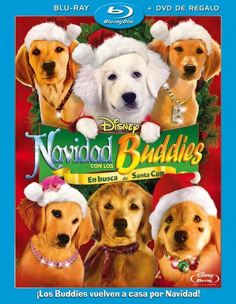 Carátula Navidad con los Buddies Blu-ray - 1080b.com