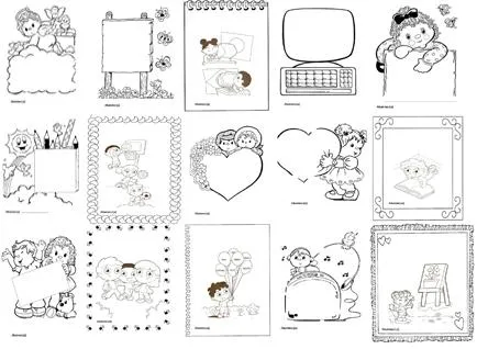 Dibujos para portadas de cuadernos escolares - Imagui