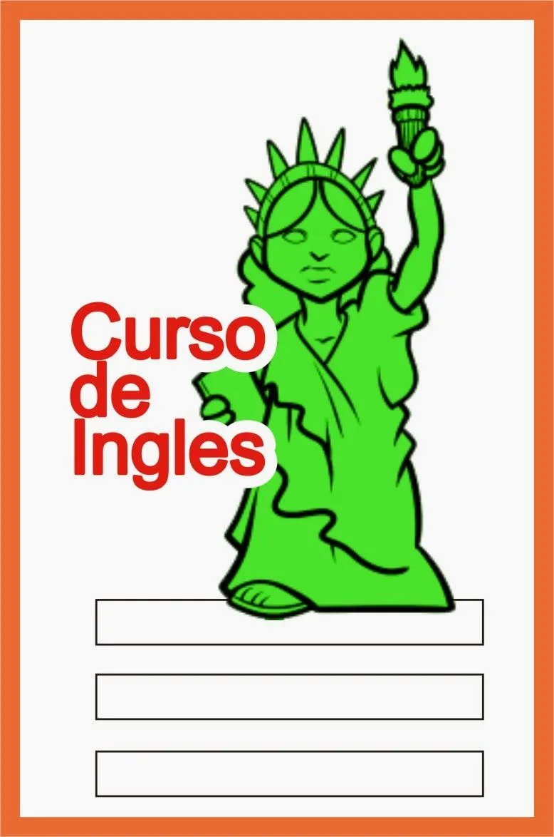 Caratulas para Cuadernos: La Libertad en el Curso de Ingles