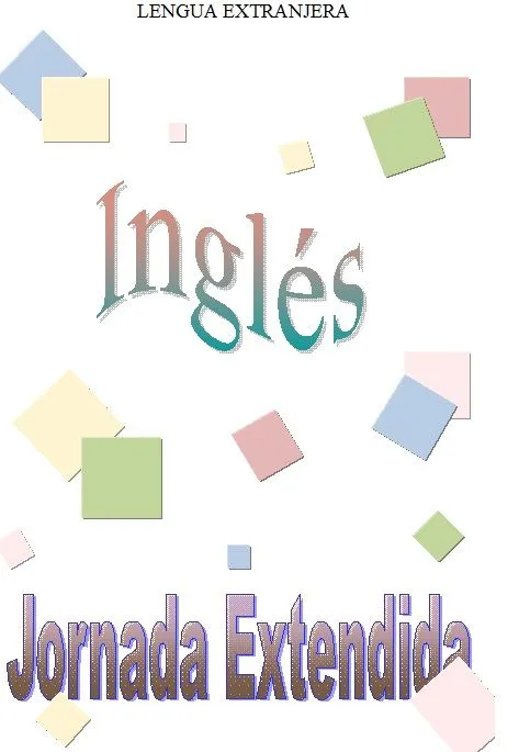 Caratulas de inglés para colegio a colores - Imagui