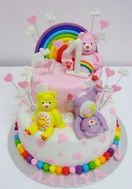 Care Bear Cakes & birthday party on Pinterest | Care Bears ...