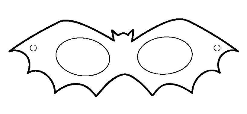 Molde de mascara de batman - Imagui