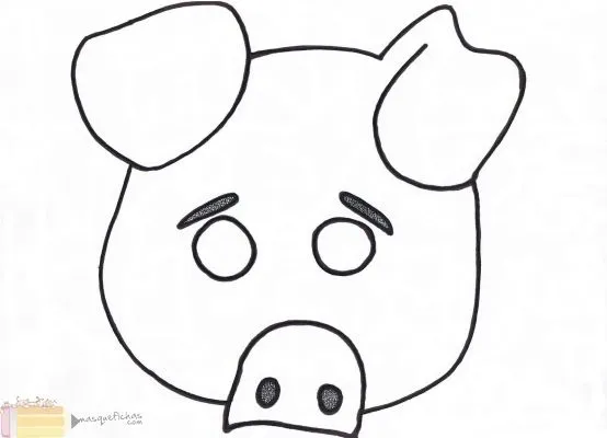 Careta de cerdo - Imagui