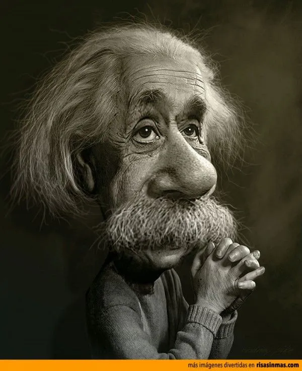 Caricatura-de-Albert-Einstein- ...