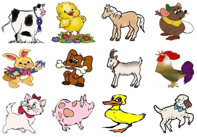 Caricaturas de animales terrestres - Imagui