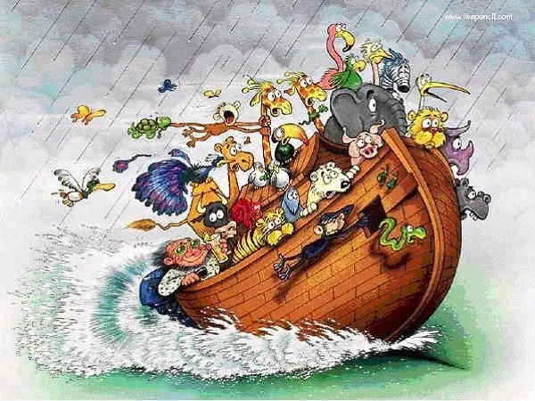 Caricaturas del arca de noe - Imagui