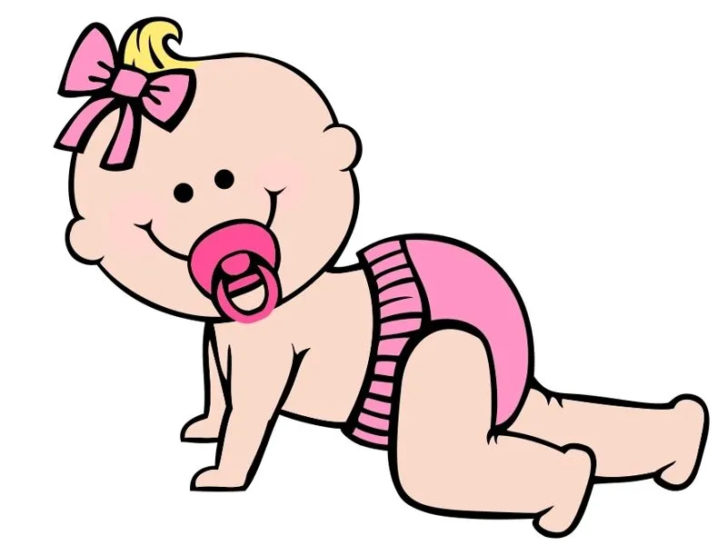 Ver imagenes de dibujos animados de bebés gateando - Imagui
