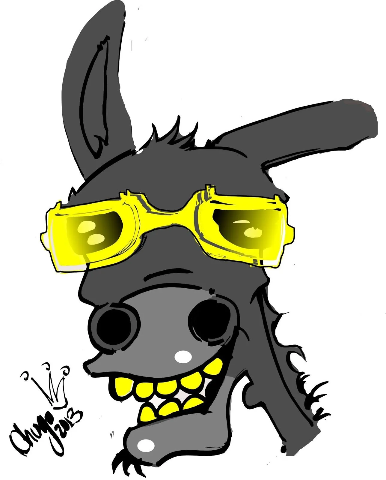 Caricaturas de burros - Imagui