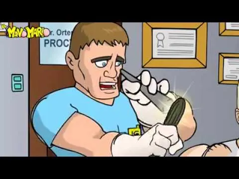 Caricatura doctor examina pacientes - YouTube