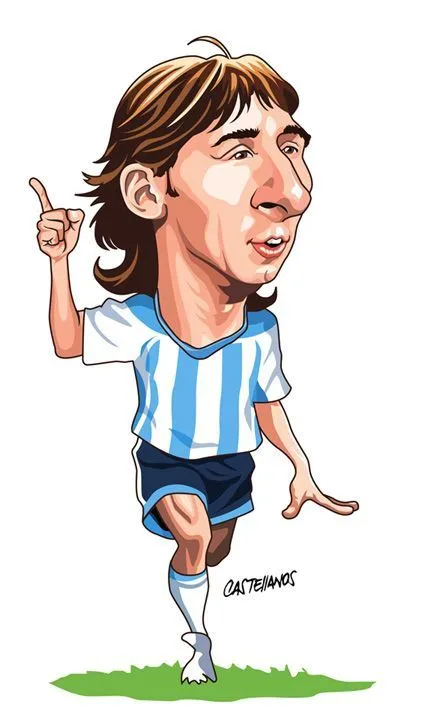 Una caricatura de Lionel Messi | Caricaturas | Pinterest | Lionel ...
