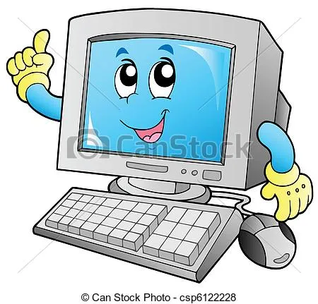 Imágenes de computadores en caricaturas - Imagui