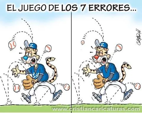 Las Caricaturas de Cristian Hernández: El juego de los 7 errores...