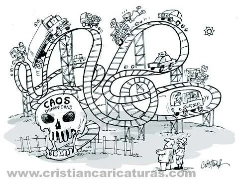 Las Caricaturas de Cristian Hernández: La montaña rusa dominicana