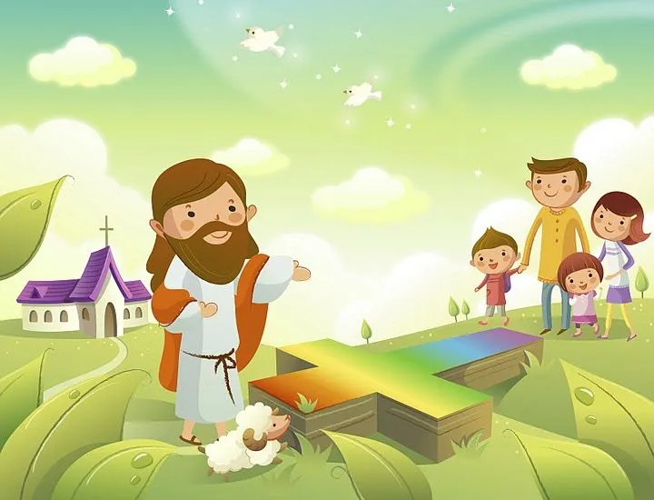 Caricaturas cristianas para niños - Imagui