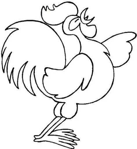 Gallo dibujos animados - Imagui