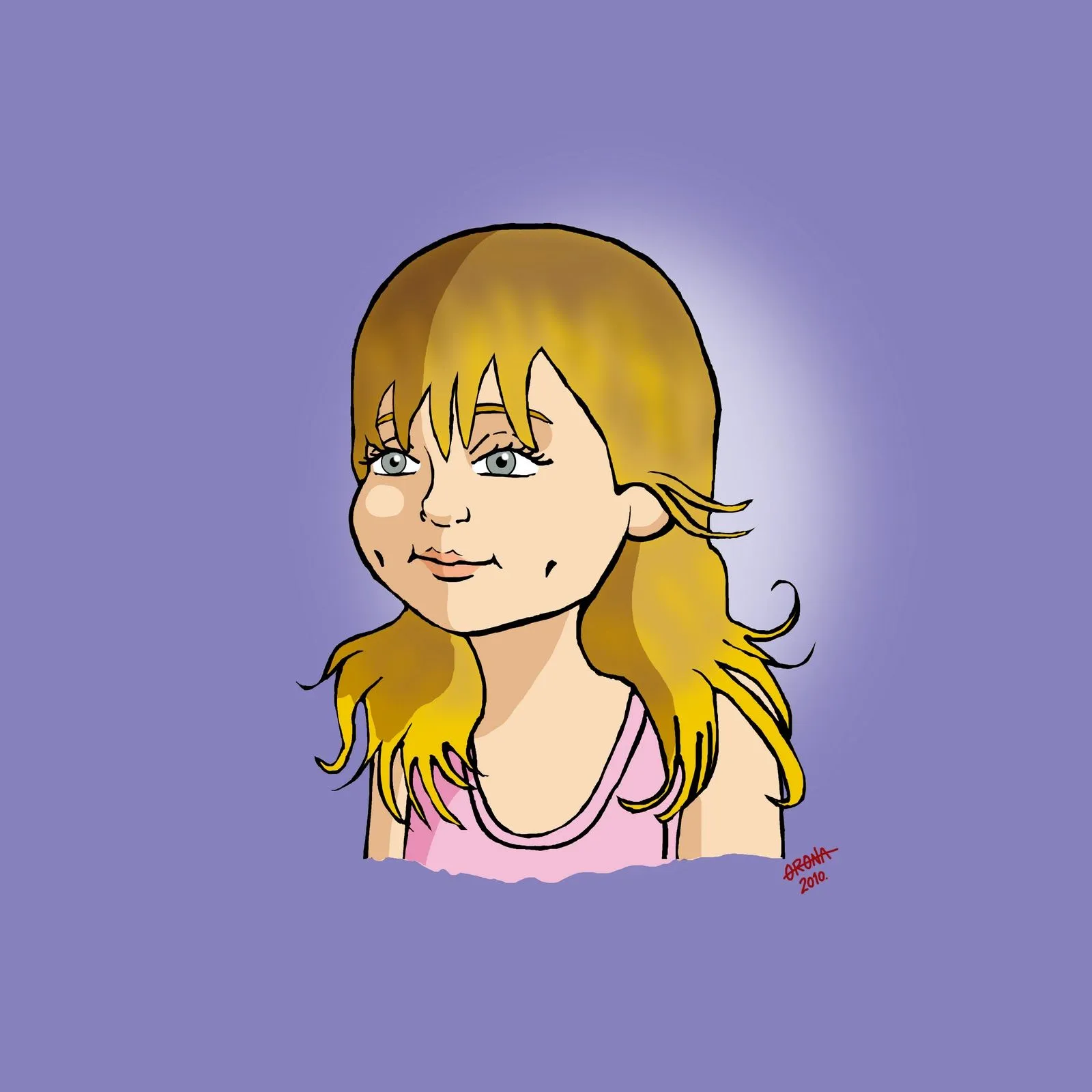 ... caricaturas de sus nietos. Esta niña tan bonita es una de sus nietas ... caricaturas de sus nietos. Esta niña tan bonita es una de sus nietas