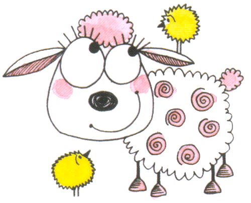 Dibujos tiernos de ovejas - Imagui