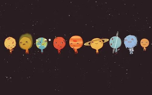 Los planetas en caricatura… | Geekologia