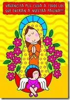 Caricaturas virgen de Guadalupe moderna y virgencitas plis | Blog de ...